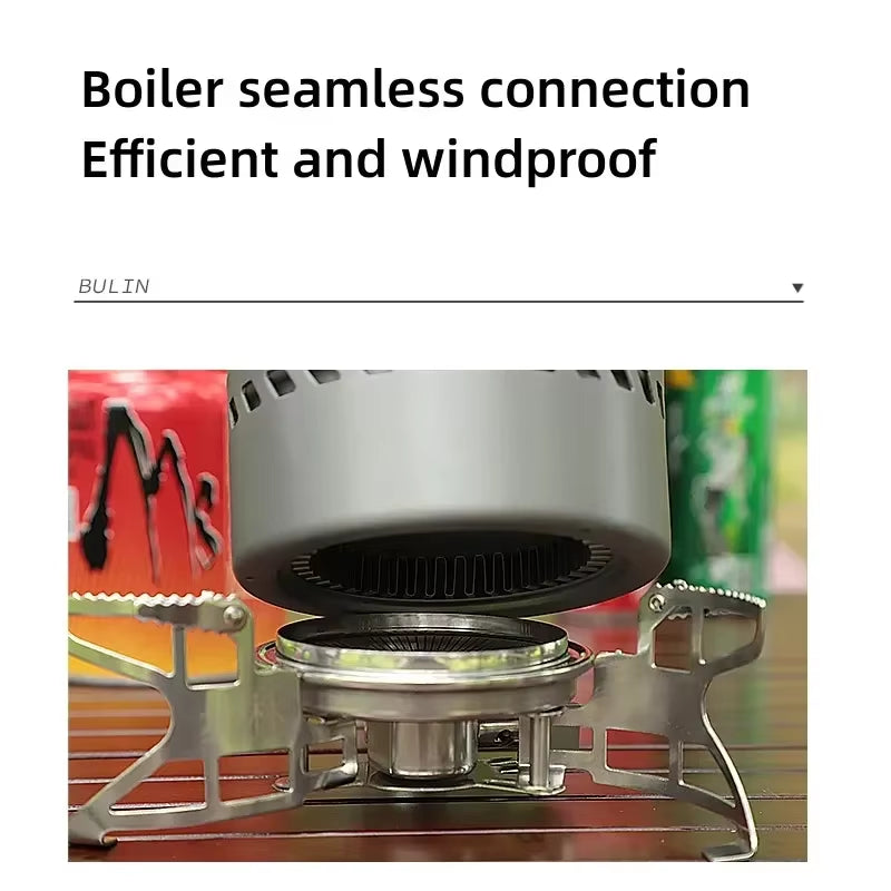 New Outdoor Stove Portable Gas Stove B15 Gas Camping Equipment Reaction Stove Outdoor Stove Windproof Stove Head Travel Light