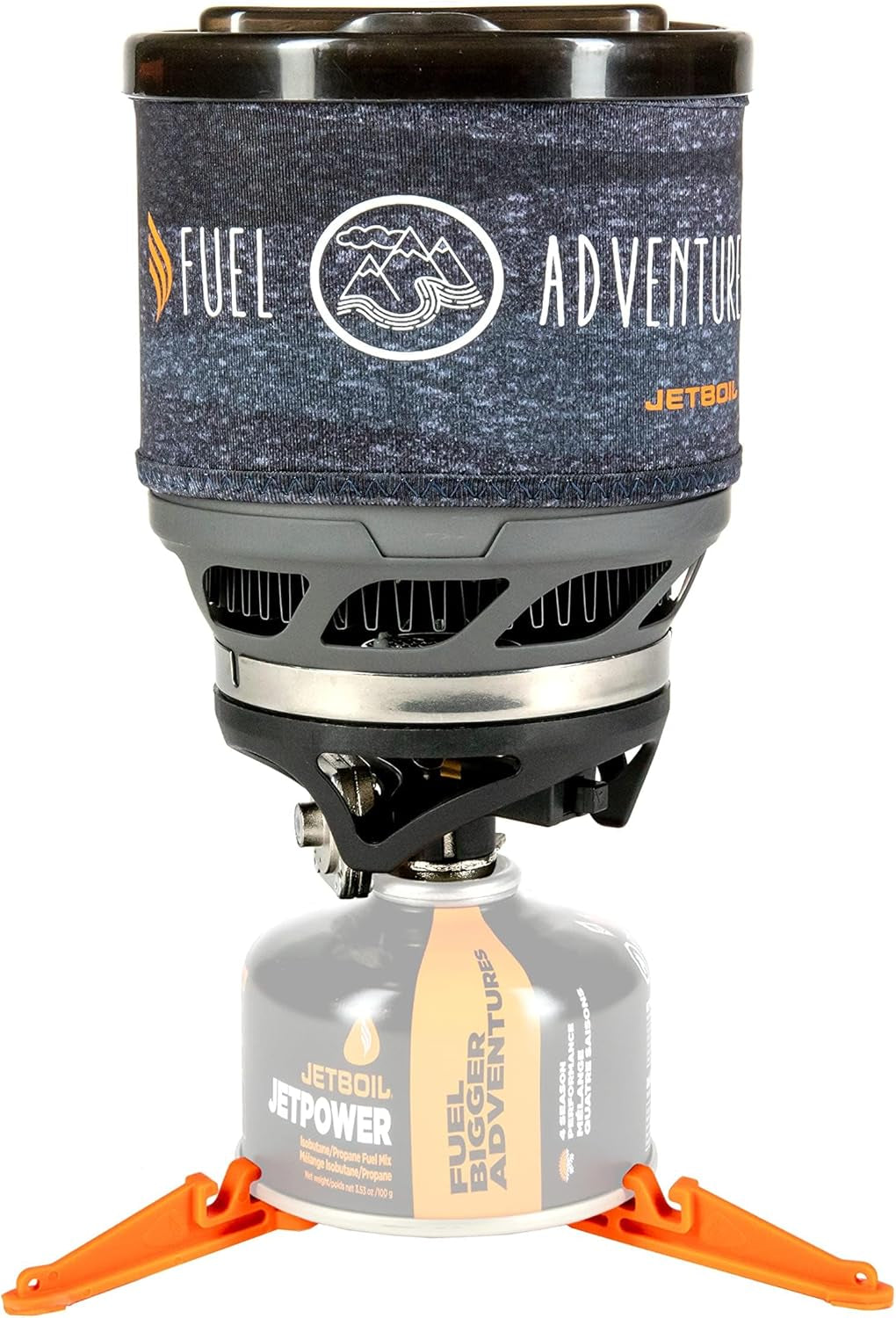 Minimo Camping and Backpacking Stove Cooking System with Adjustable Heat Control