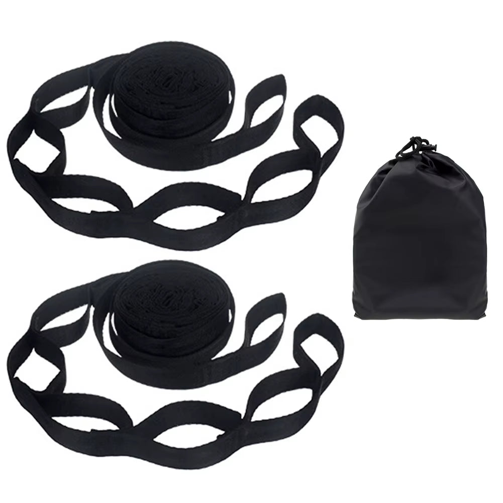 Outdoor Camping Lanyard Hanger, 6.5Ft Hanging Strap for Kitchen Utensil, Bags, Lantern, Lamp, Storage Rope Extension Belt