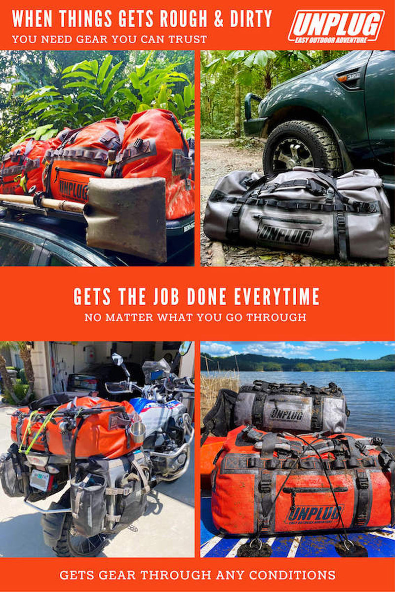 110L Ultimate Waterproof Adventure Duffel Bag