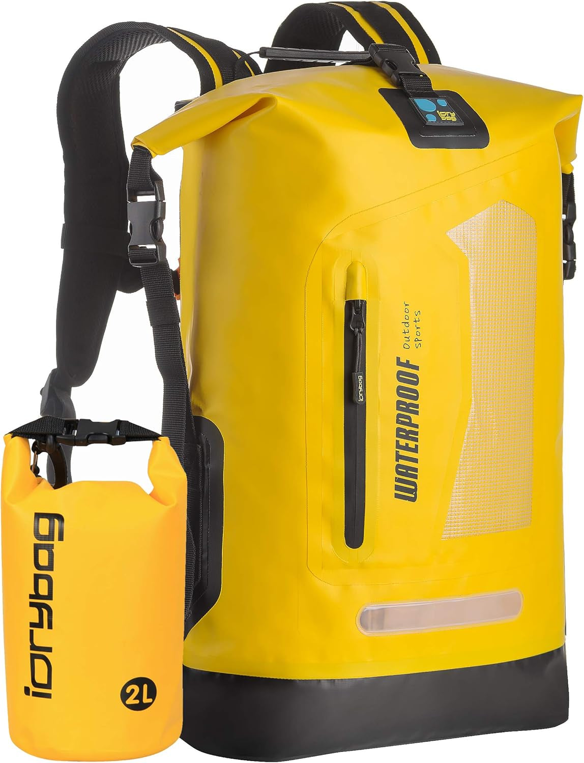 Waterproof Backpack for Men 20L/30L/40L, Floating Dry Bag Kayak, Dry Backpack Hiking