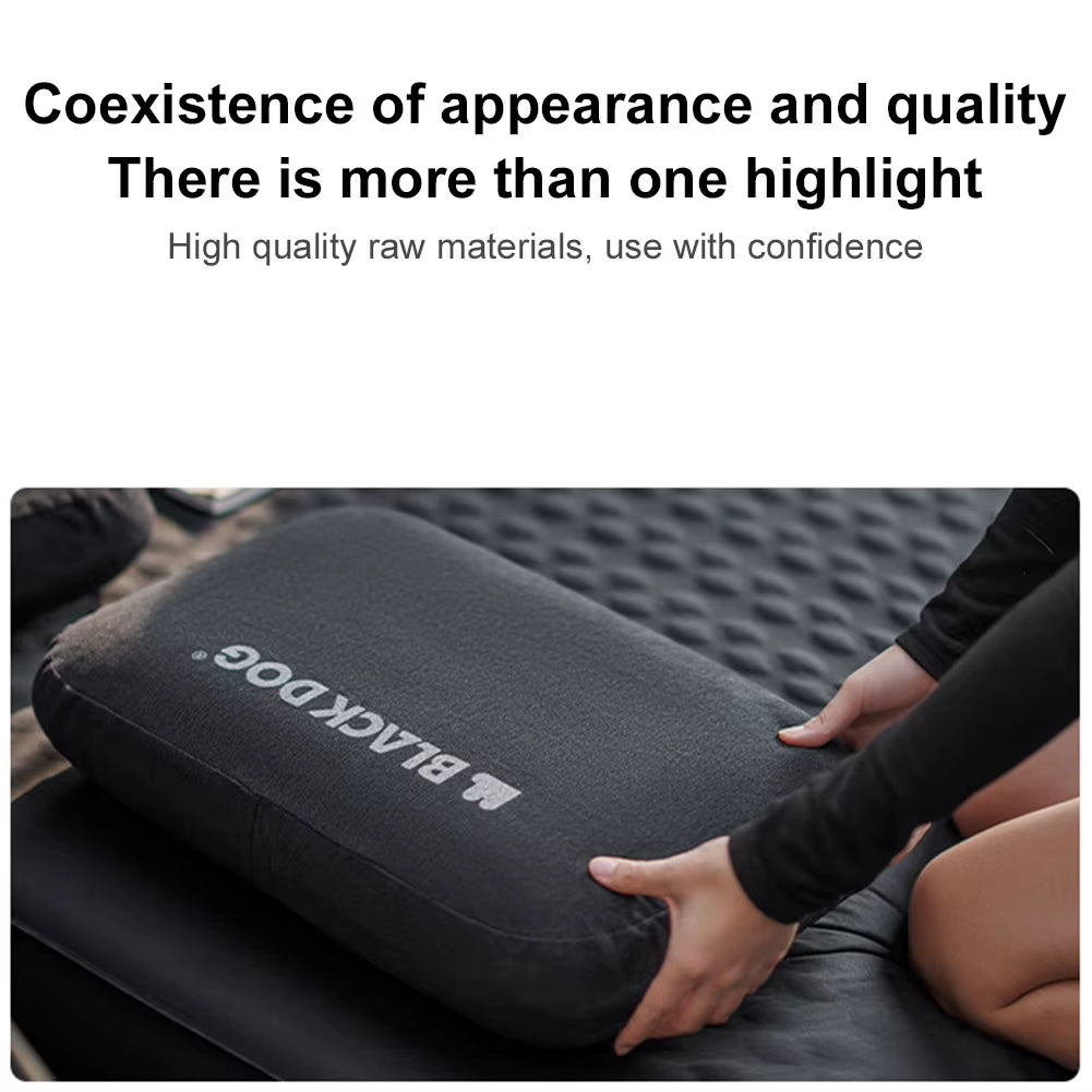 Outdoor Memory Foam Pillow Portable Comfort Square Pillow Office Nap Pillow Travel Pillow for Outdoors Road Trips & Flights
