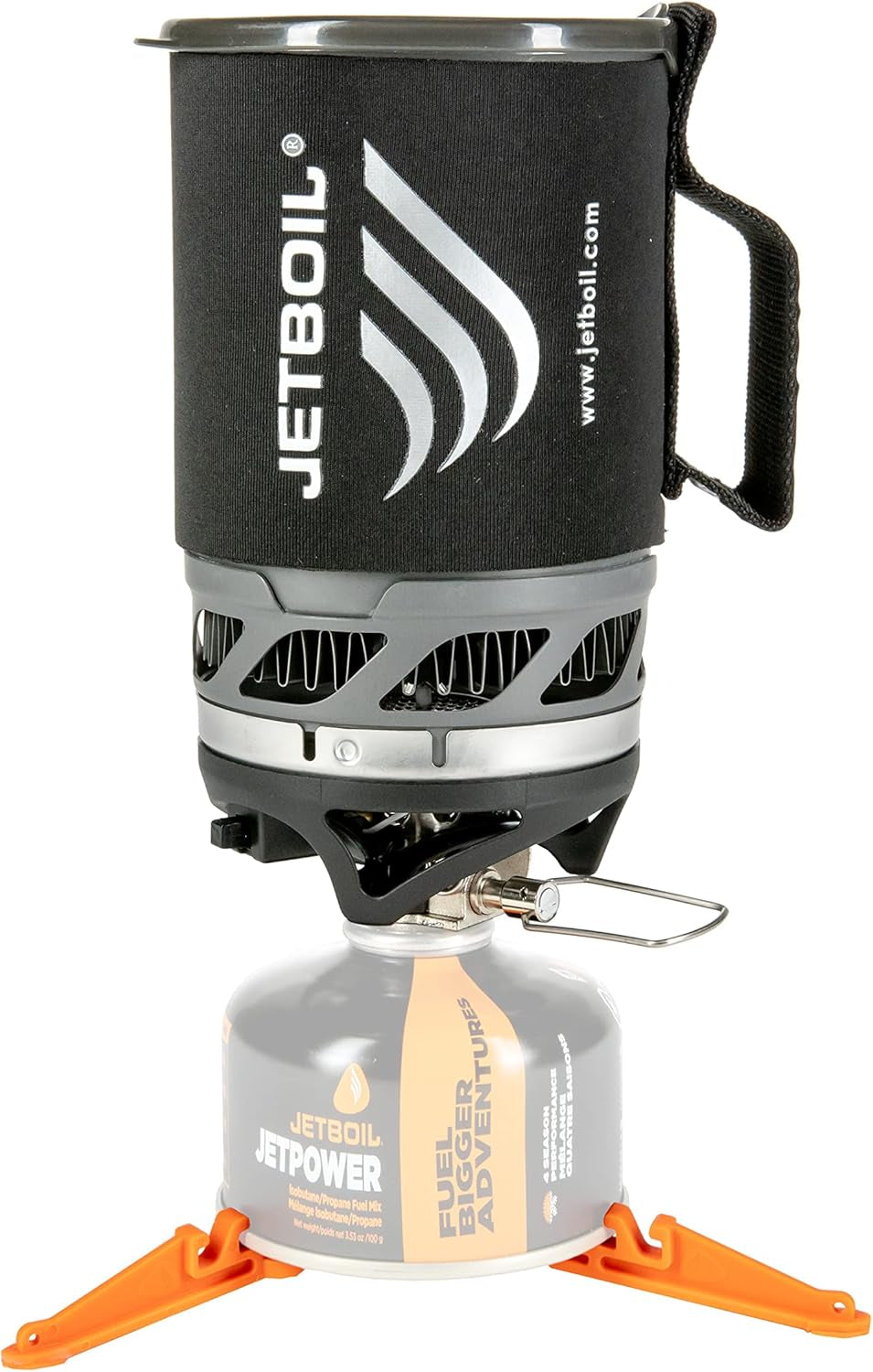 Micromo Lightweight Precision Camping and Backpacking Stove Cooking System with Adjustable Heat Control