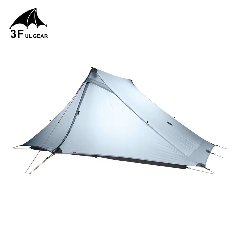 Lanshan 2 Pro 2 Person Outdoor Ultralight Camping Tent 3 Season Professional 20D Nylon Both Sides Silicon Tent