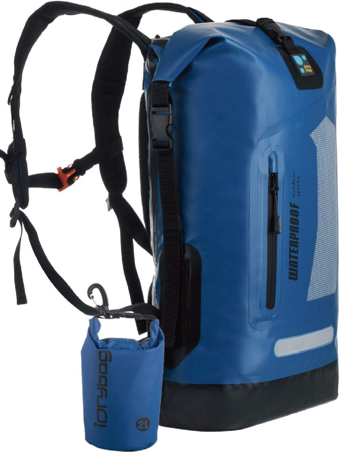Waterproof Backpack for Men 20L/30L/40L, Floating Dry Bag Kayak, Dry Backpack Hiking