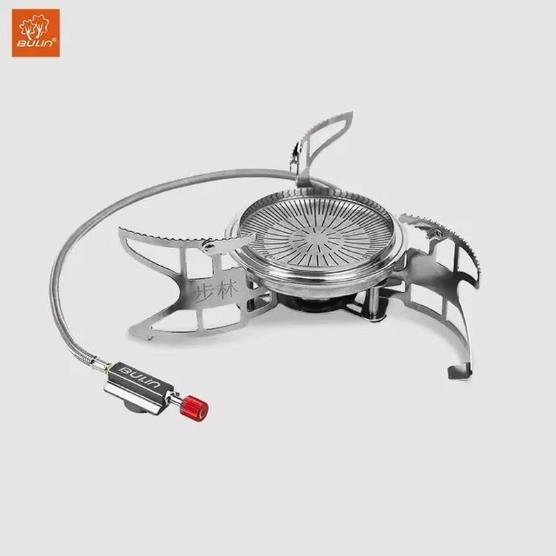 New Outdoor Stove Portable Gas Stove B15 Gas Camping Equipment Reaction Stove Outdoor Stove Windproof Stove Head Travel Light