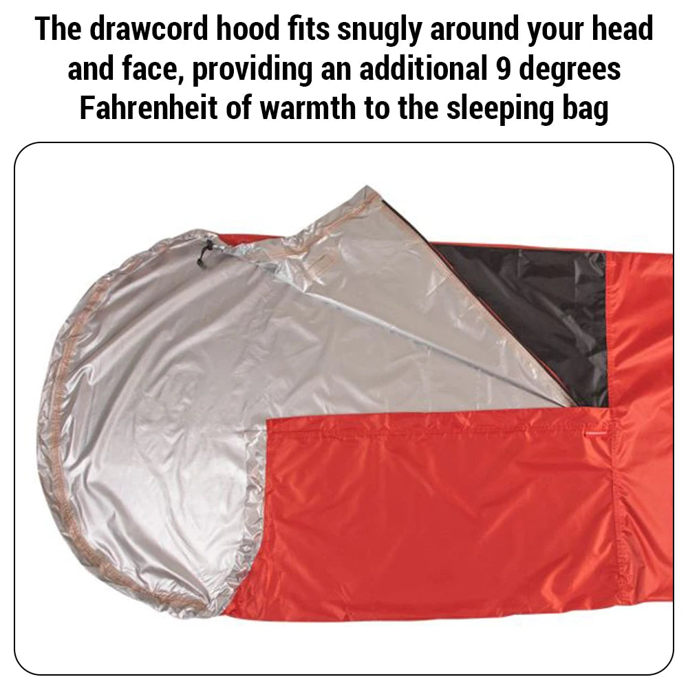 Lightweight Sleeping Bag Cover Cold-Resistant Outdoor Camping Sleeping Bag Case Waterproof Bivy Bag