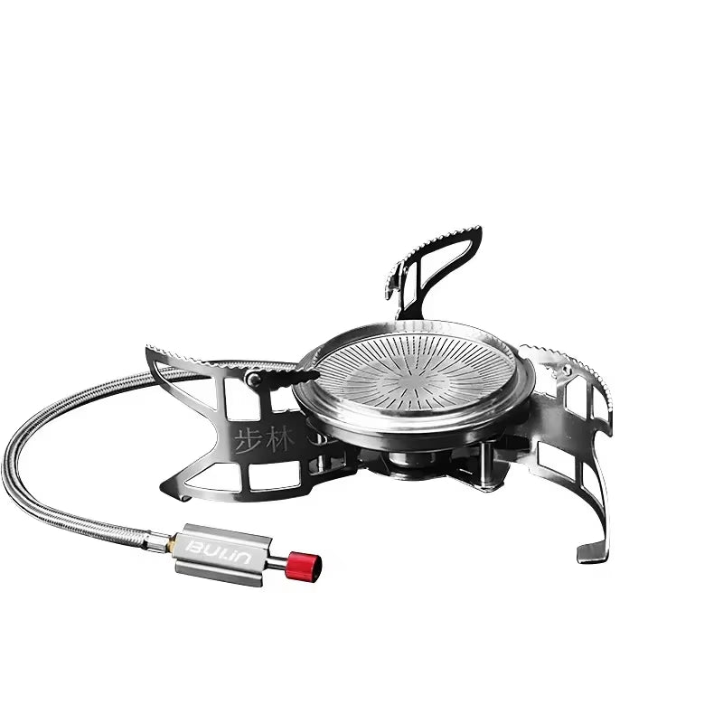 New Outdoor Stove Portable Gas Stove B15 Gas Camping Equipment Reaction Stove Outdoor Stove Windproof Stove Head Travel Light