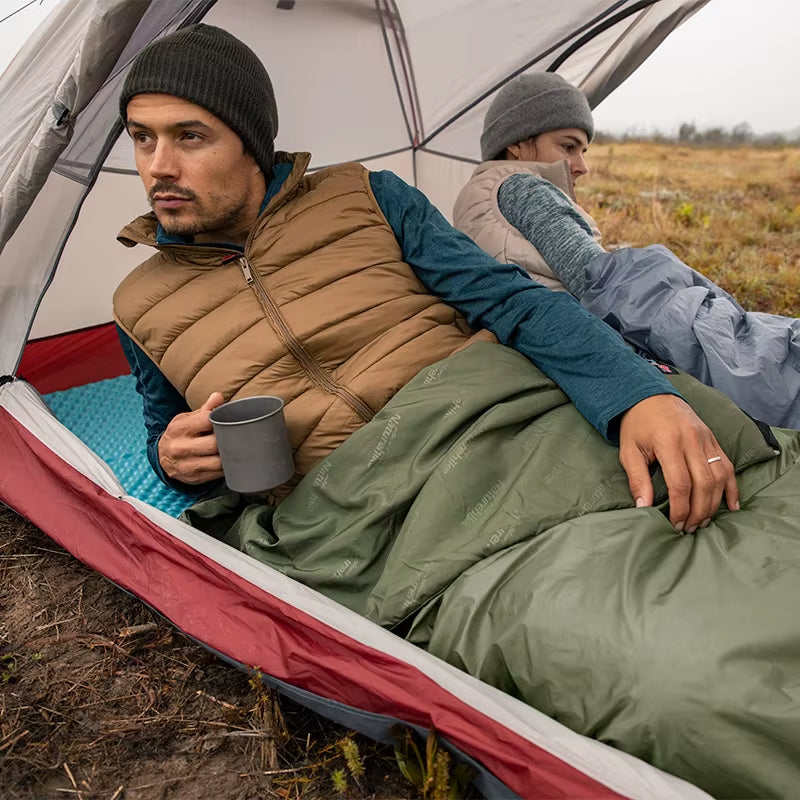 Sleeping Bag Lightweight Mini LW180 Waterproof Cotton Sleeping Bag Nature Hike Tourist Camping Sleeping Bag