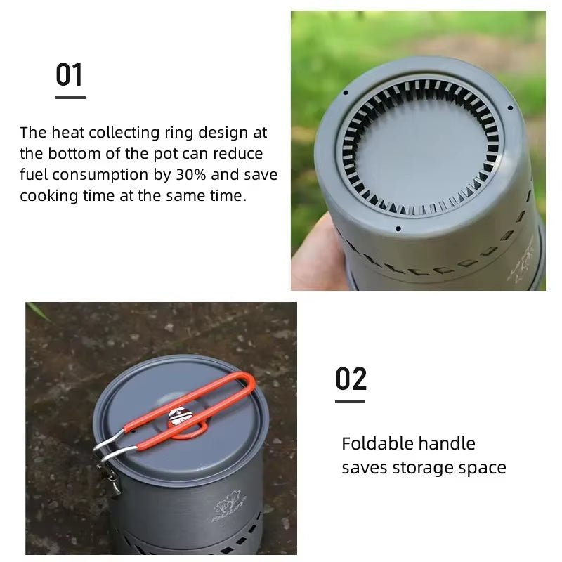 New Outdoor Stove Portable Gas Stove B15 Gas Camping Equipment Reaction Stove Outdoor Stove Windproof Stove Head Travel Light