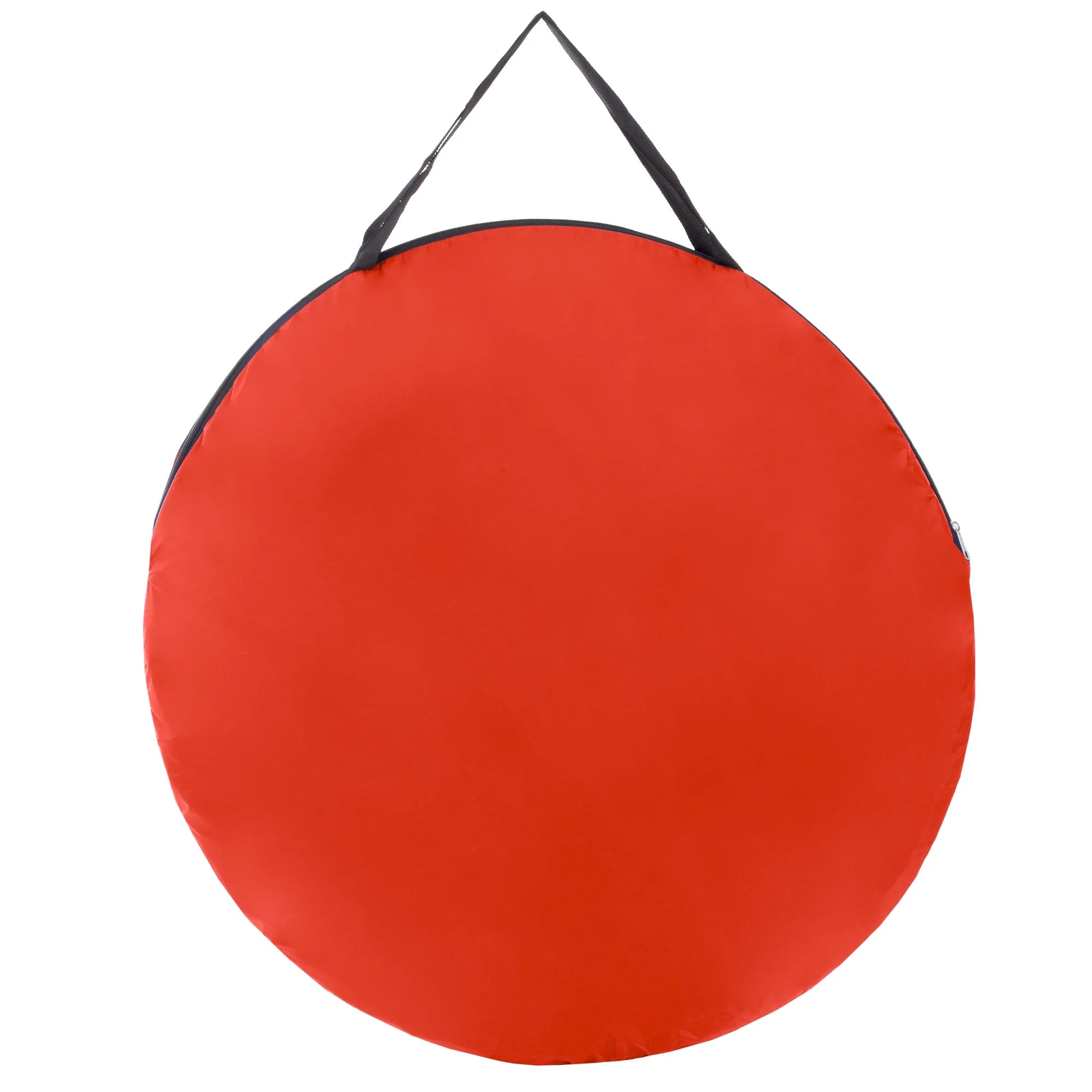 Pop-Up Tent 2 Person, Water Resistant Barrel Style Tent for Camping with Rain Fly and Carry Bag, Sunchaser 2-Person Tent by  Outdoors (Red)