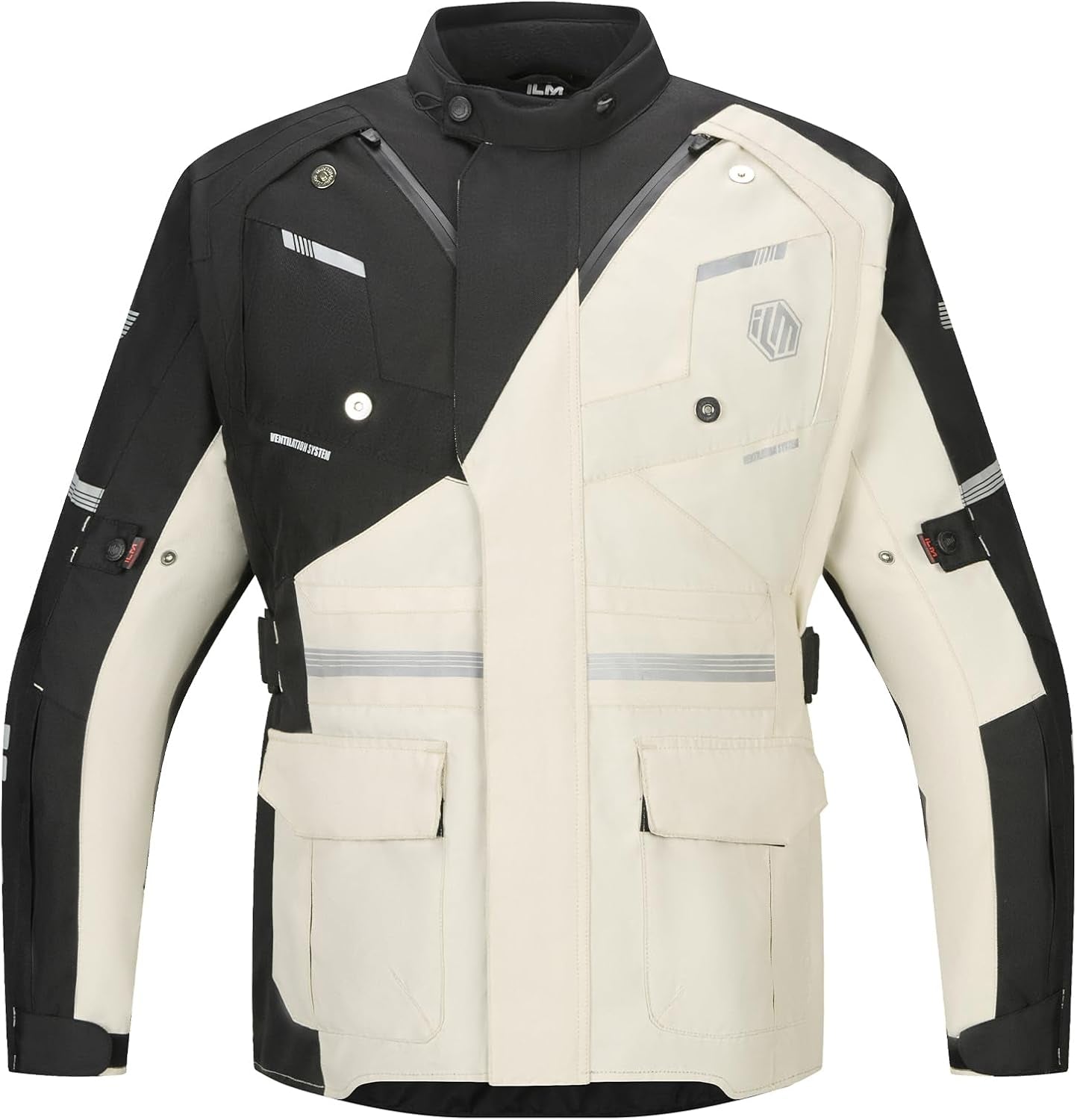 Men'S Motorcycle Jacket CE Armored Riding Waterproof Adventure Touring