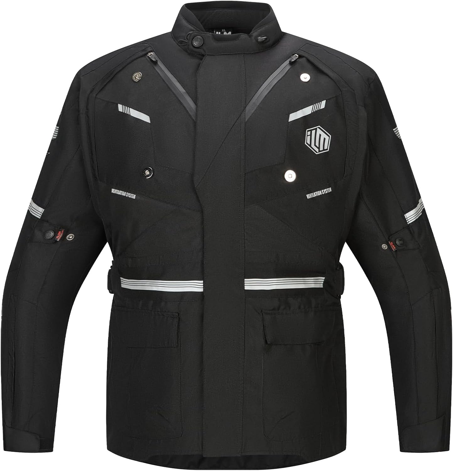 Men'S Motorcycle Jacket CE Armored Riding Waterproof Adventure Touring