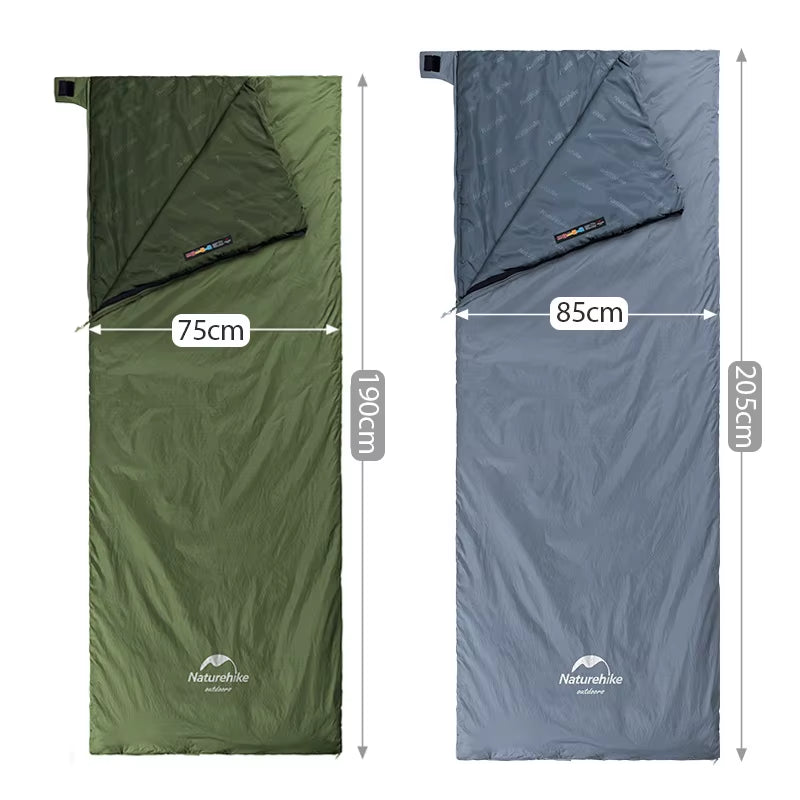 Sleeping Bag Lightweight Mini LW180 Waterproof Cotton Sleeping Bag Nature Hike Tourist Camping Sleeping Bag