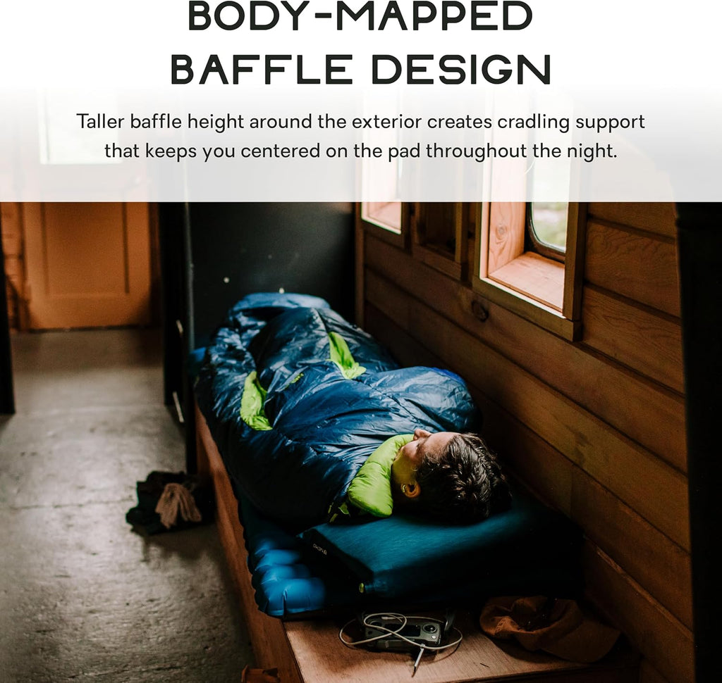 Equipment Quasar 3D Lightweight Sleeping Pad - Regular (72"X20") - Plasma