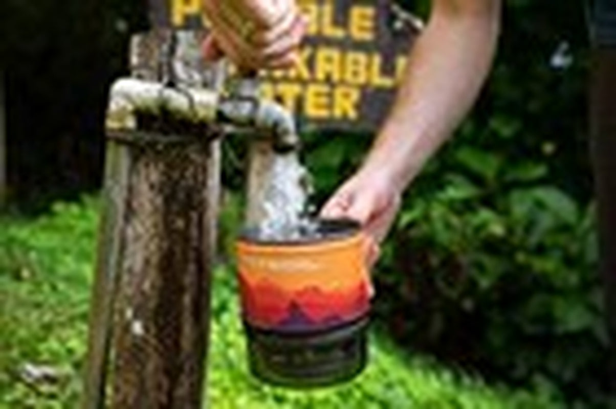 Jetboil Minimo Portable Stove Sunset Cooking System for Camping and Backpacking