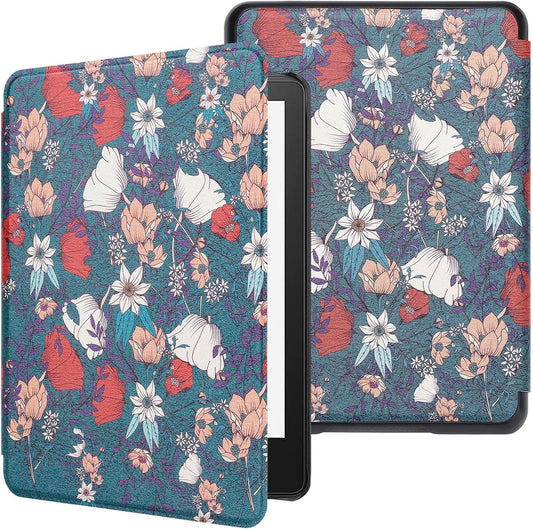 Case for 6.8” Kindle Paperwhite 11Th Generation 2021- Premium Lightweight PU Leather Book Cover with Auto Wake/Sleep for Amazon Kindle Paperwhite 2021 Signature Edition