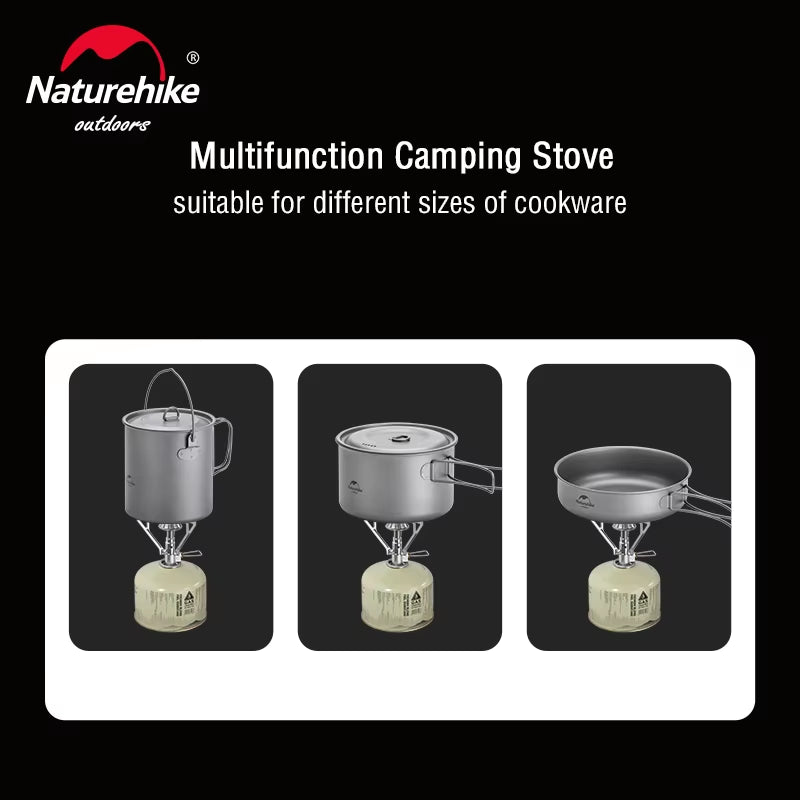 Naturehike Camping Stove Mini Stove Outdoor Picnic Gas Stove Outdoor Tourist Gas Burner Ultra Light Hiking Camping Gas Stove