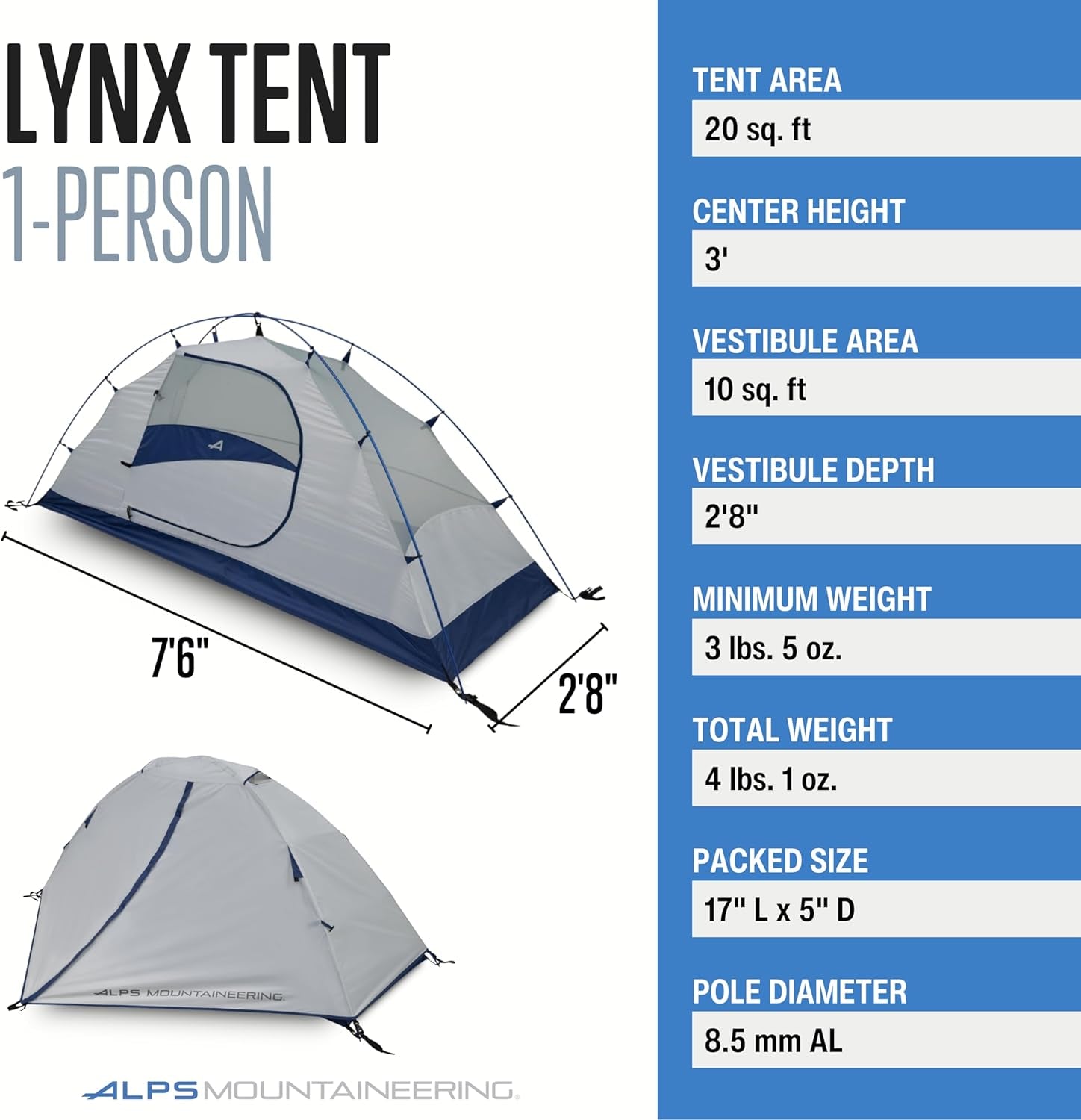 Backpacking-Tents Lynx 1
