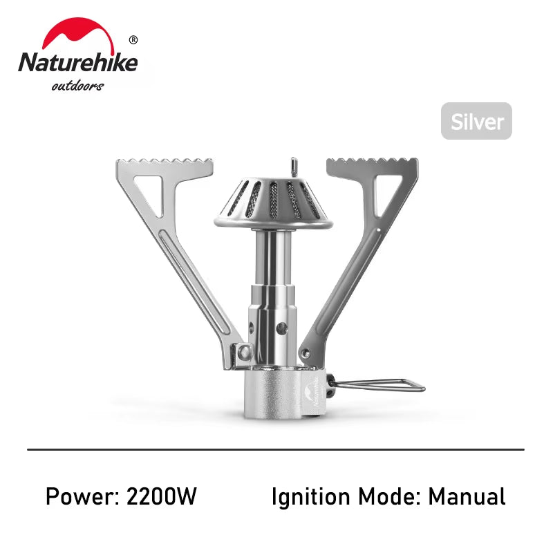 Naturehike Camping Stove Mini Stove Outdoor Picnic Gas Stove Outdoor Tourist Gas Burner Ultra Light Hiking Camping Gas Stove