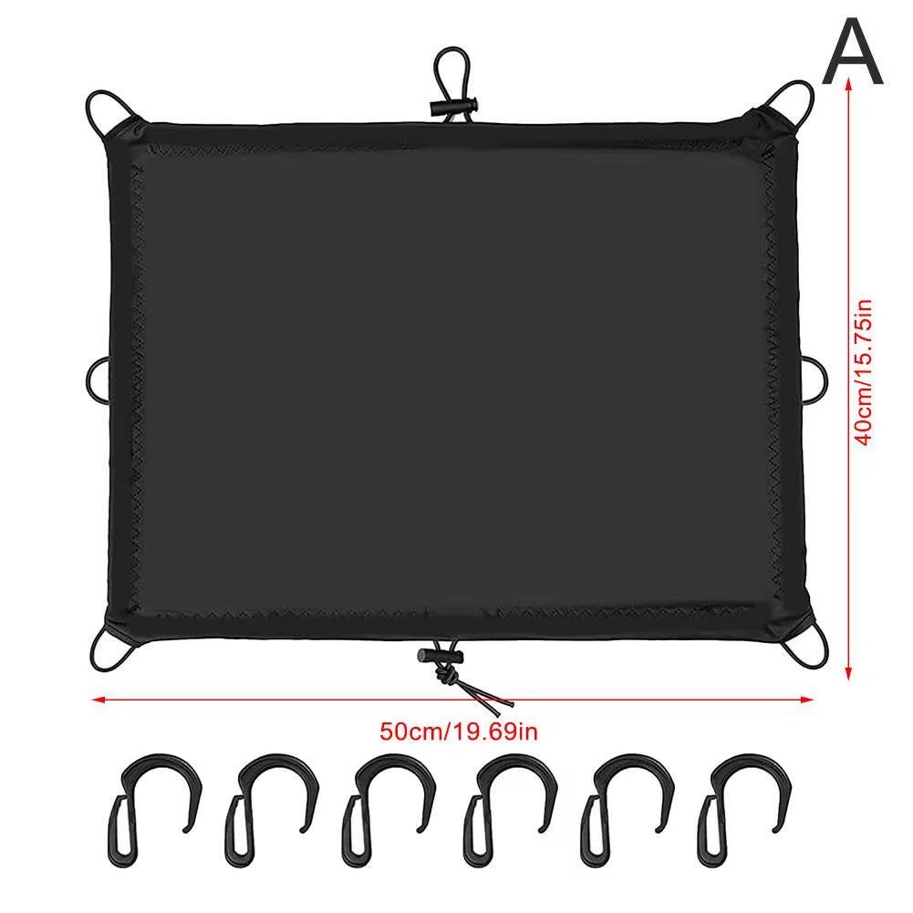 Waterproof Elastic Motorcycle Luggage Cover Cargo Net with Hooks 6 Motorcycle Cover Helmet Tank Holder Bag Oil Accessories D4F7