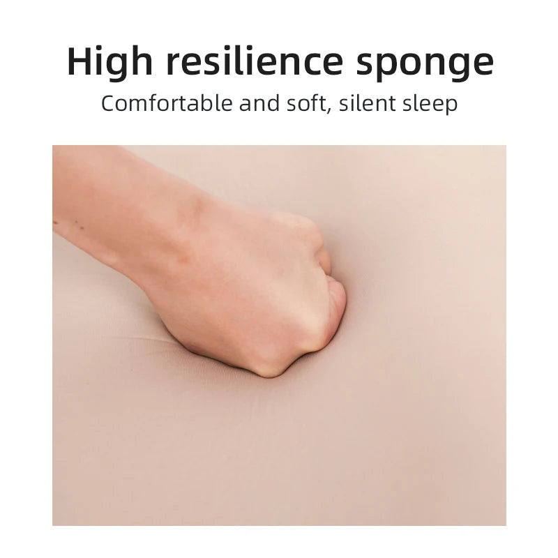 Camping Pillow Self Inflating Pillow 3D Ultralight Sponge Pillow Outdoor Travel Automatic Inflatable Pillow
