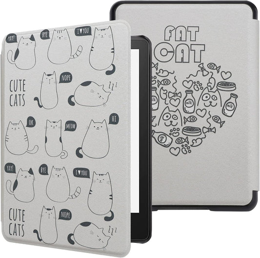 Case for 6.8” Kindle Paperwhite 11Th Generation 2021- Premium Lightweight PU Leather Book Cover with Auto Wake/Sleep for Amazon Kindle Paperwhite 2021 Signature Edition
