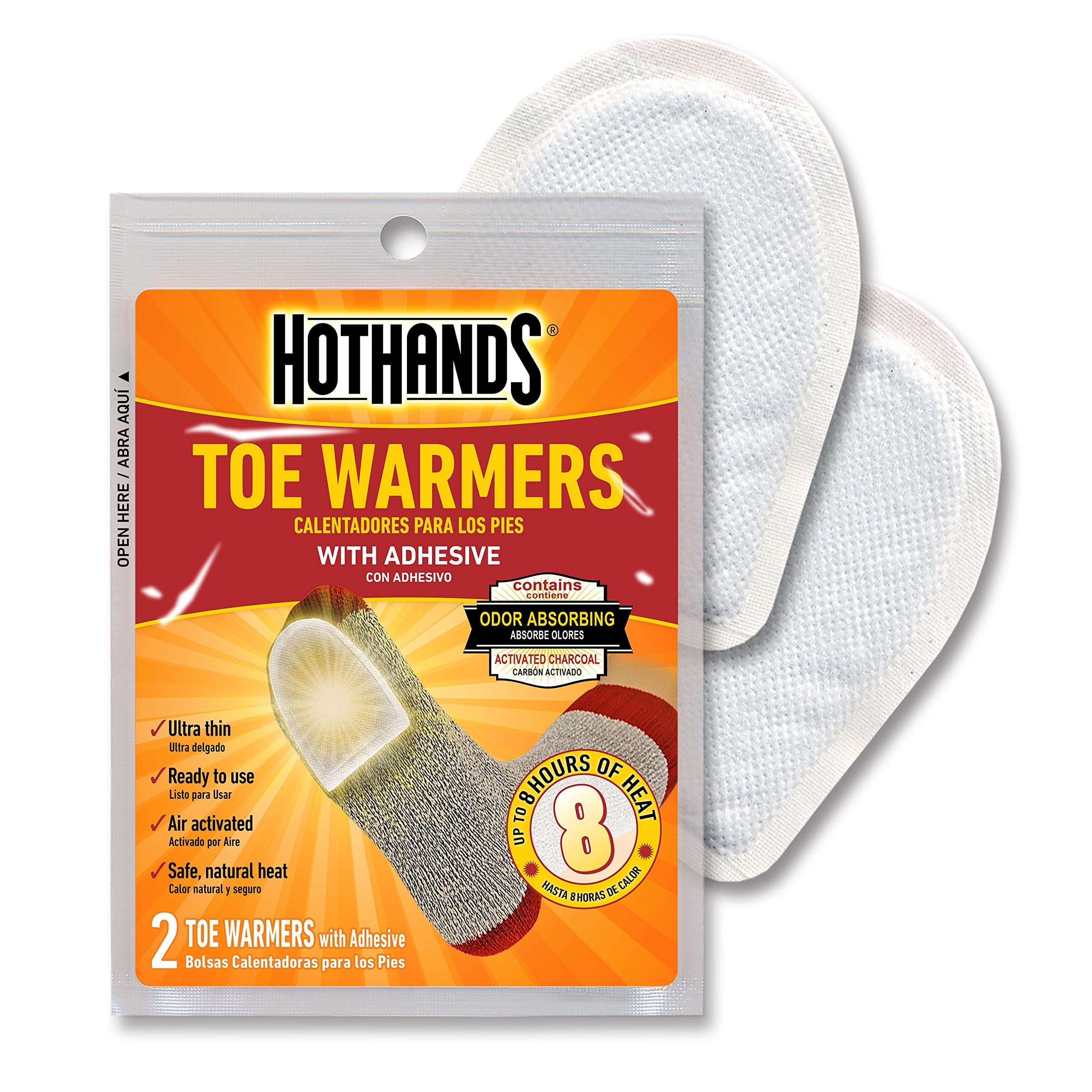 Hand and Foot Warmers Combo - 24 Pair of Hand Warmers and 8 Pair of Toe Warmers