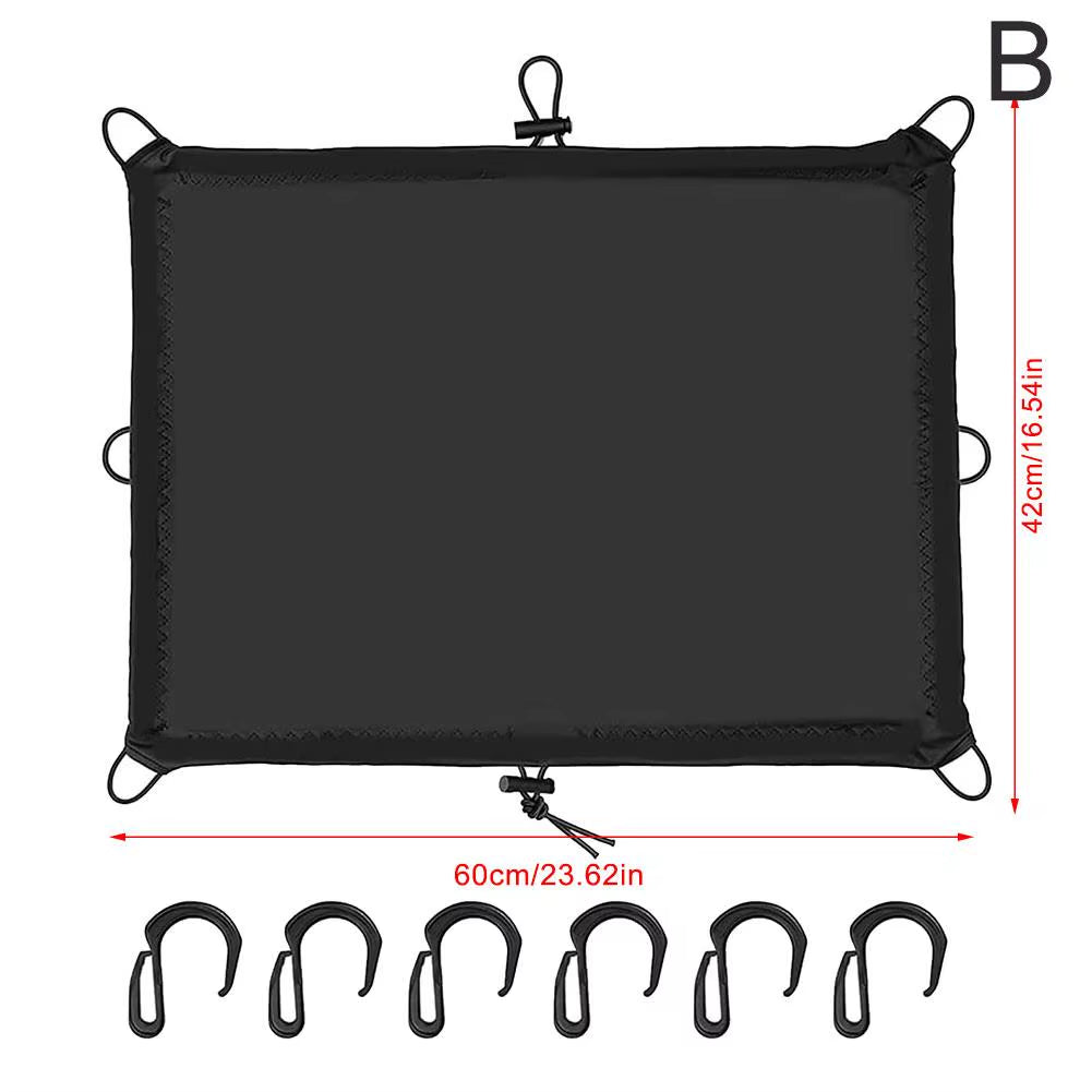 Waterproof Elastic Motorcycle Luggage Cover Cargo Net with Hooks 6 Motorcycle Cover Helmet Tank Holder Bag Oil Accessories D4F7