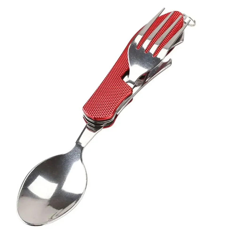 Foldable Camping Supplies Tableware Combination Outdoor Portable Multifunction Equipment Travel Camp Cooking Supplies Hiking
