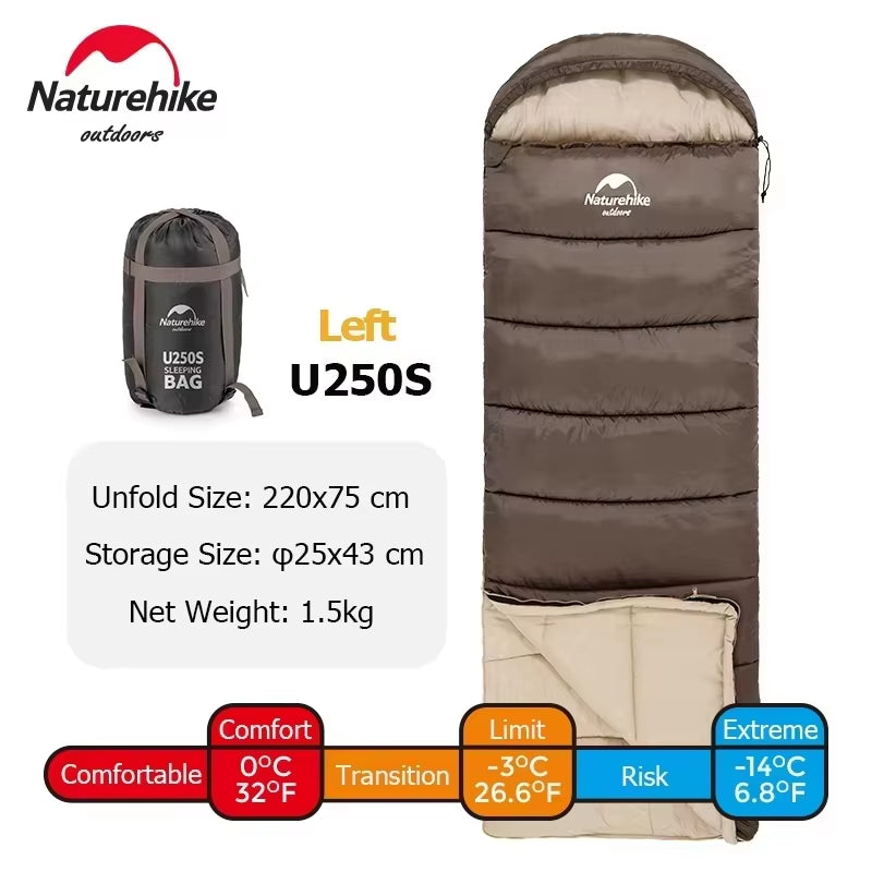 Sleeping Bag Ultralight Cotton Winter Sleeping Bag Lightweight Waterproof Sleeping Bag Outdoor Camping Sleeping Bag