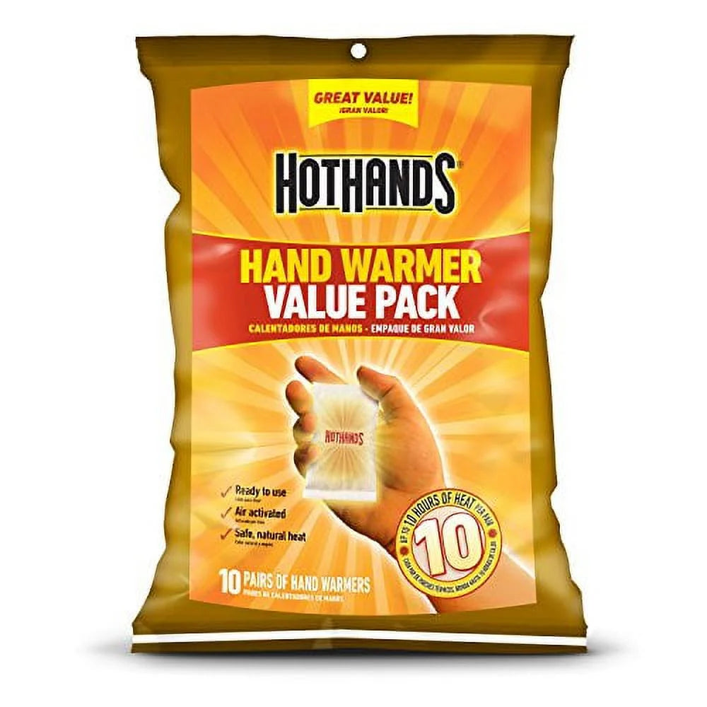 Hand Warmers 10 Pair Value Pack