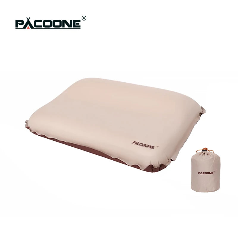 Camping Pillow Self Inflating Pillow 3D Ultralight Sponge Pillow Outdoor Travel Automatic Inflatable Pillow
