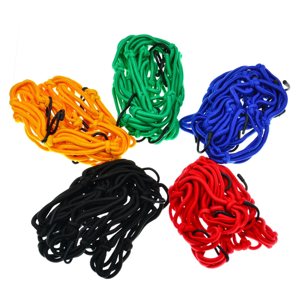 Motorcycle Luggage Net Helmet Mesh Fuel Tank Luggage Mesh Nets with Hooks Motorbike Compaction Storage Motorcycle Accessories