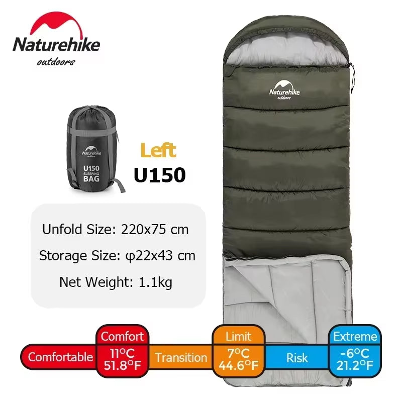 Sleeping Bag Ultralight Cotton Winter Sleeping Bag Lightweight Waterproof Sleeping Bag Outdoor Camping Sleeping Bag