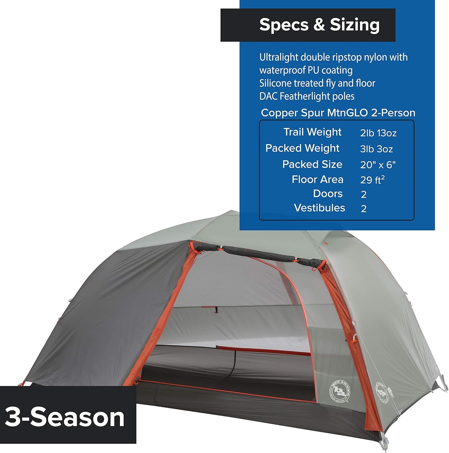 Copper Spur HV UL - Ultralight Backpacking Tent