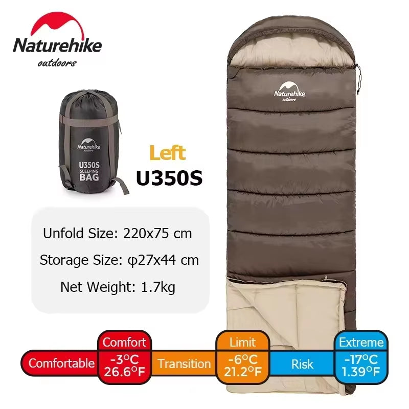 Sleeping Bag Ultralight Cotton Winter Sleeping Bag Lightweight Waterproof Sleeping Bag Outdoor Camping Sleeping Bag