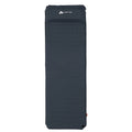Self-Inflating Camp Pad with Pillow - Grey, Adult, 78" L X 25" W X 2" H