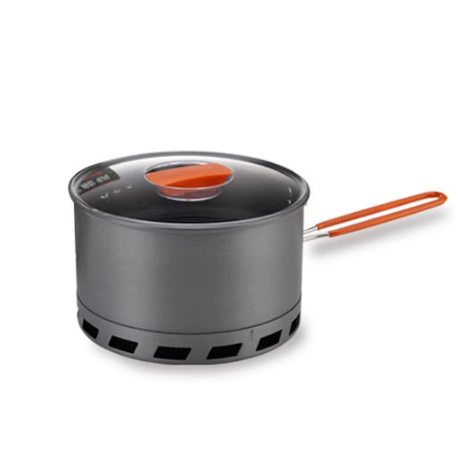 Bulin 2L Aluminum Alloy Ultralight Outdoor Camping Cookware Pot Utensil Cooking Picnic Tableware